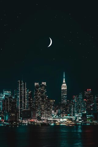Nighttime Magic Over th..