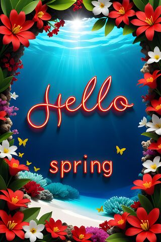 🌸 Hello Spring! 🌊