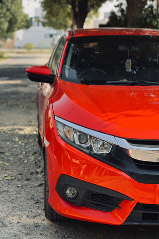 Bright and Bold: The Red Ride 🚗❤️