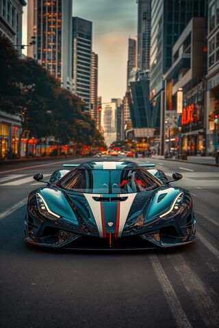 Urban Speedster: The McLaren P1 🏎️✨