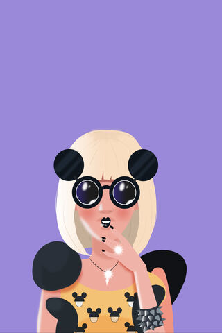 Lady Gaga Illustrator