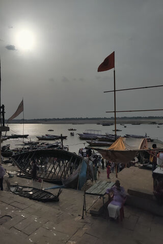 Lake Side.of Ganga