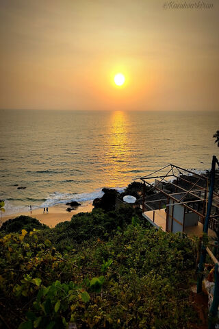 Sunset Serenity at Lord Sree Rama's Abode 🌅✨