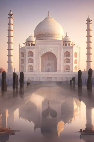 Majestic Taj Mahal at D..