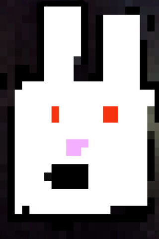 Minecraft Rabbit Head