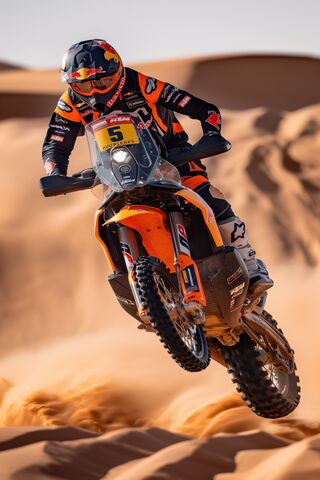 Thrilling Desert Ride 🏍️🌵