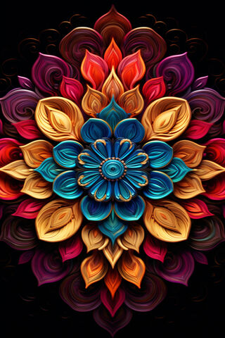 Vibrant Harmony: A Mand..