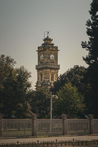 Majestic Clock Tower at..