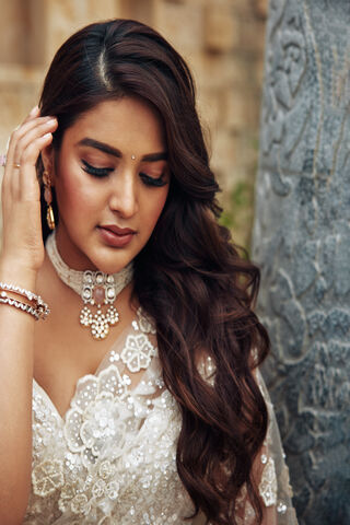n'Elegance in Tradition: Nidhi Agerwal's Graceful Charm