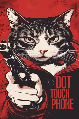 Feline Vigilante: The Cat with a Mission 🐾🔫