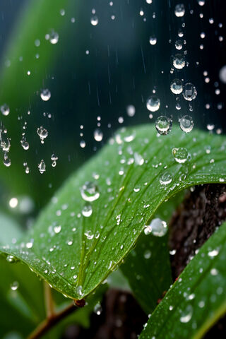 Refreshing Raindrops on..