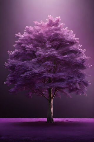 Enchanted Purple Tree 🌳✨