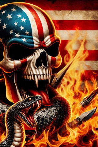 Fierce Patriotism 🔥💀�..
