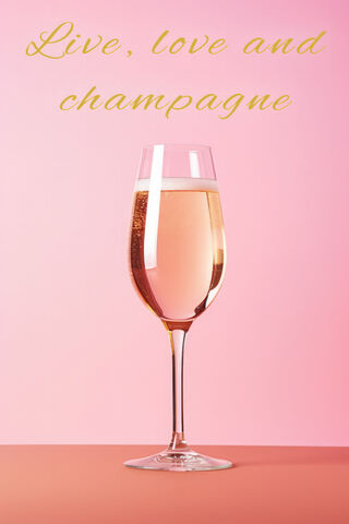 Bubbles of Joy: Celebrate with Pink Champagne! 🍾✨