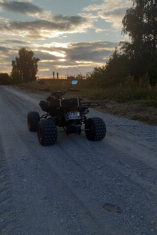 Sunset Adventure on an ATV 🌅🏍️