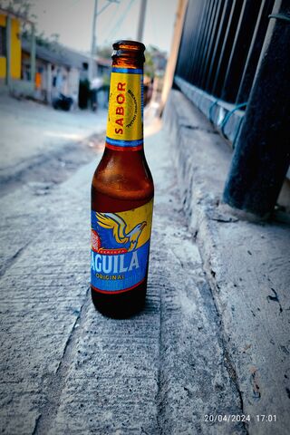 Cheers to Aguila! 🍻