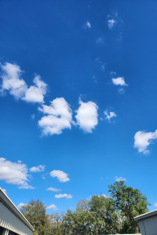 Beautiful Blue Sky with..