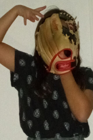 Scary Baseball Player