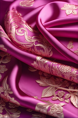 Luxurious Pink Silk Elegance 🌸✨