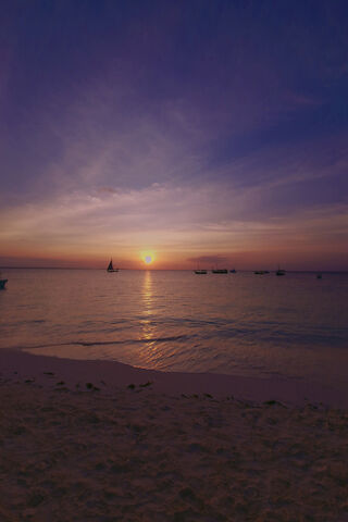 Golden Horizons: A Zanzibar Evening 🌅