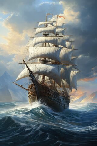 Majestic Voyage: The Tall Ship Adventure ⛵🌊