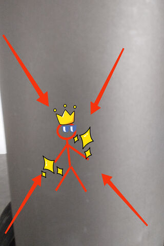 The Crowned Stick Figure 👑✨