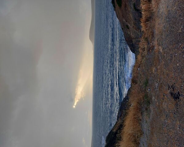 Sunbeam Over the Ocean ..