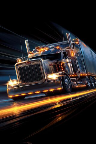 Highway Hero: The Power of the Semi Truck 🚚✨