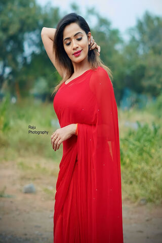Radiant Elegance in Red..