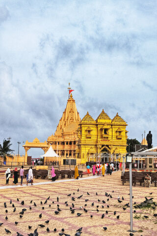 Majestic Temple by the Sea 🌊✨
