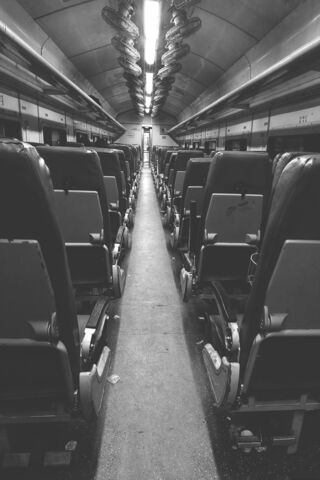 Empty Train Carriage 🚆✨