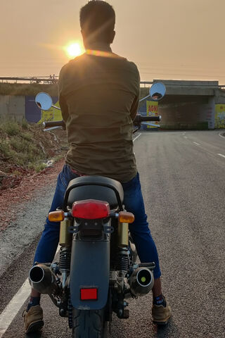 Sunset Ride 🌅🏍️
