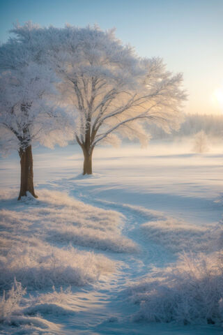 Winter Wonderland ❄️🌅