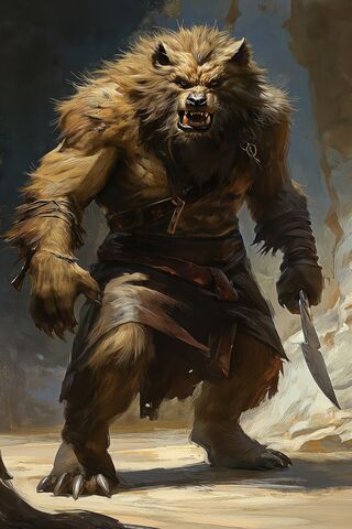 Fierce Beast of the Shadows 🐺⚔️