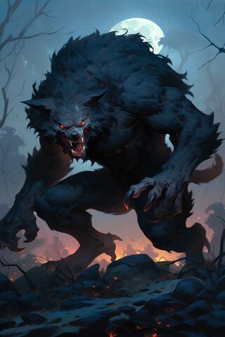 The Fearsome Werewolf 🌕🐺