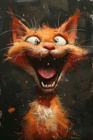 Joyful Whiskers: The Playful Purrfection