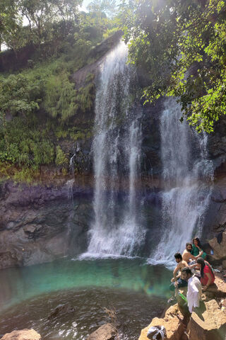 Serene Waterfall Escape..