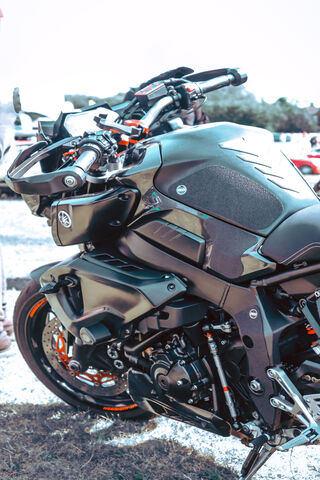 Sleek Power on Two Wheels 🏍️✨