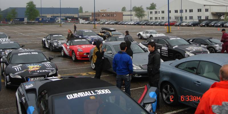 arrival of cars for transporter thro germany