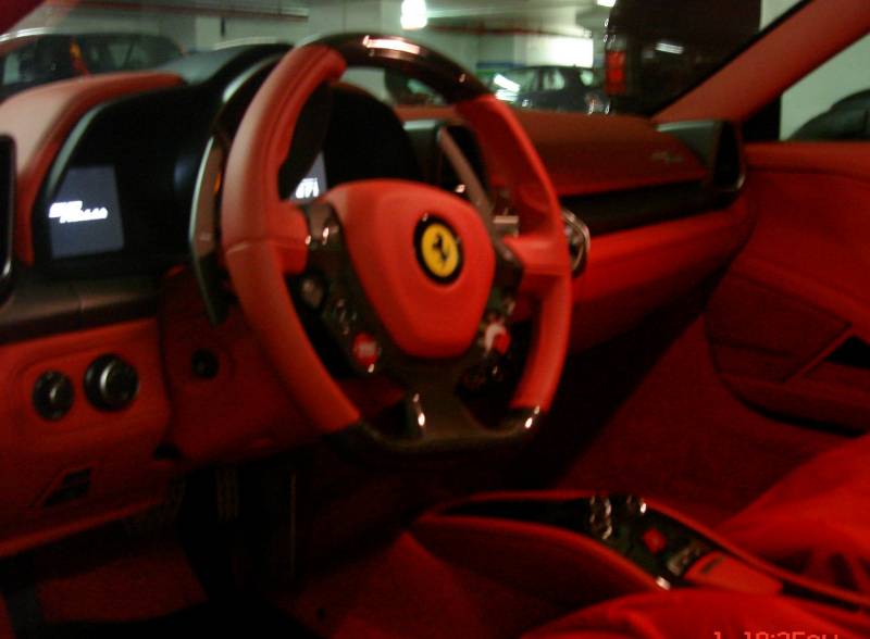 458 interior