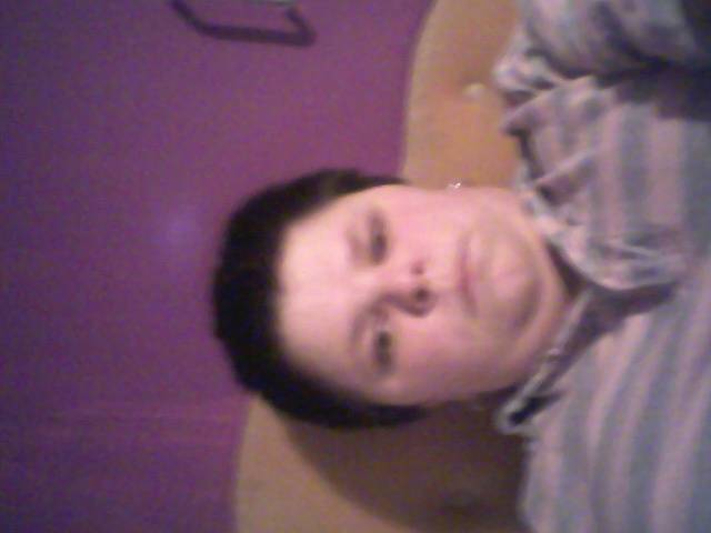 Me sat on