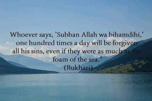 Subhan Allah Wa bihamdihi