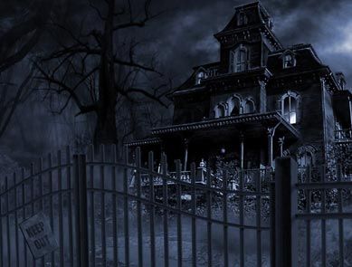 Haunted house halloween