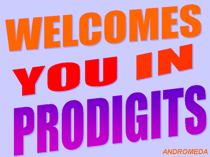 Welcome you in prodigit