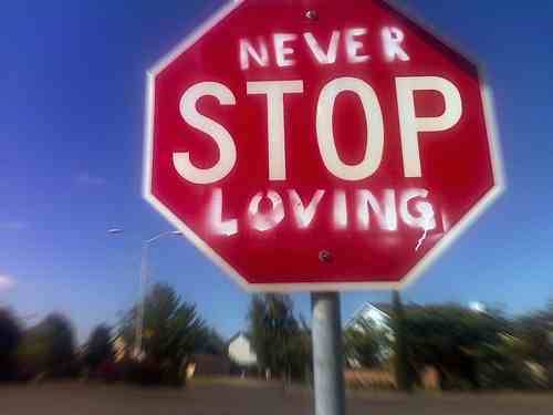 Never sto