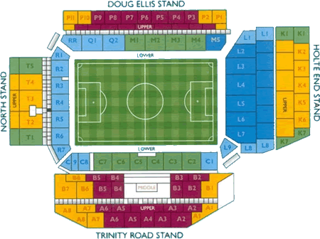 villa park map