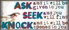 Ask,Seek,