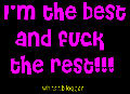 I''m the best