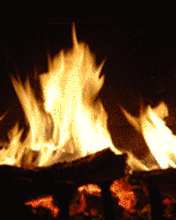 Fire screensaver