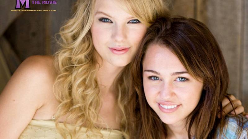 Taylor Swift and Miley Cyrus
